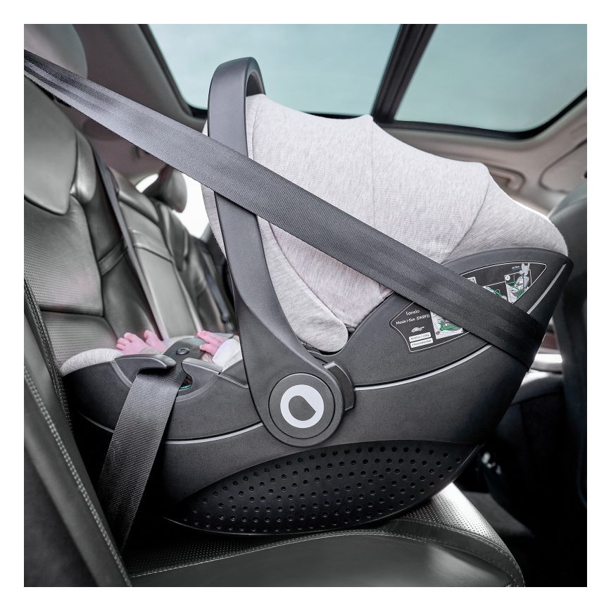 Lionelo - Kindersitz MOXIE i-Size 40-87 cm Sandbeige