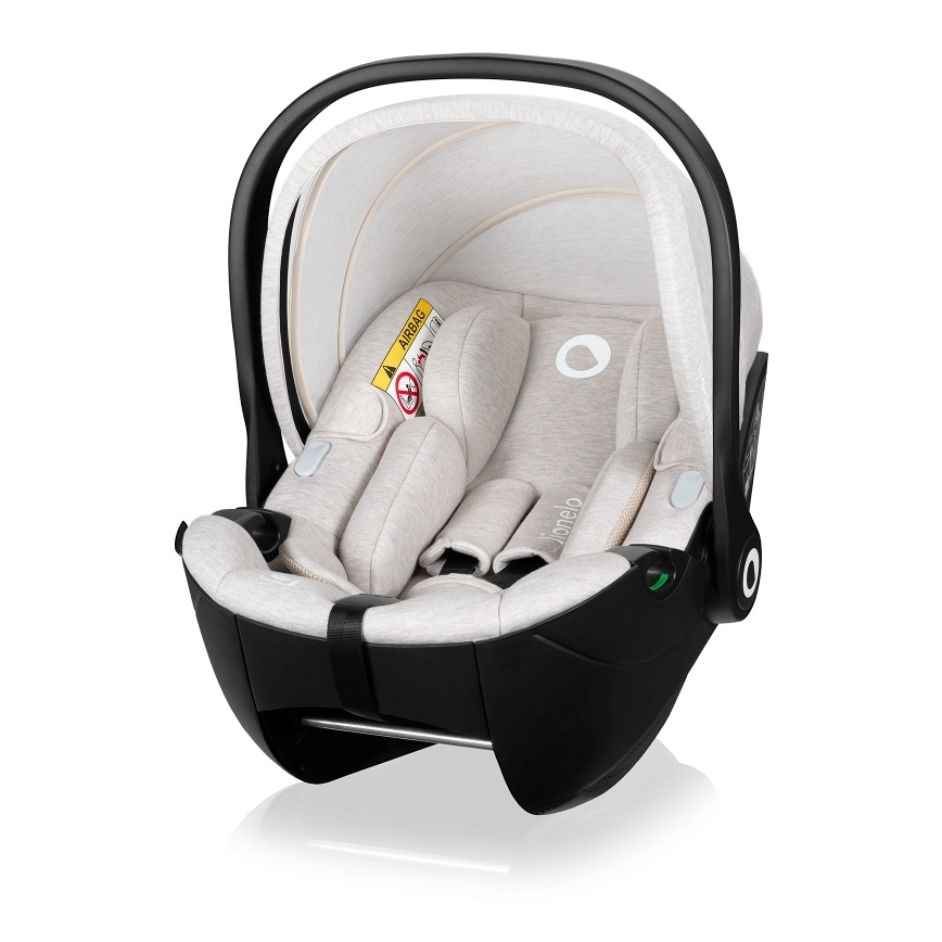 Lionelo - Kindersitz MOXIE i-Size 40-87 cm Sandbeige