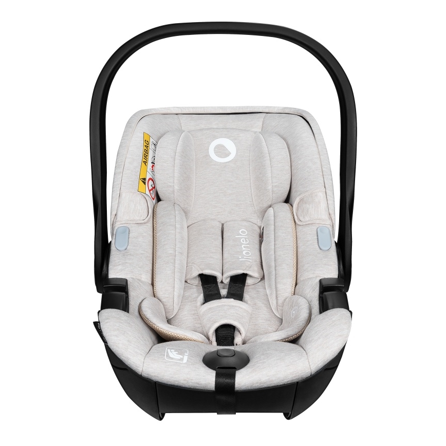 Lionelo - Kindersitz MOXIE i-Size 40-87 cm Sandbeige