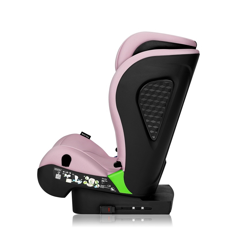 Lionelo - Kindersitz NEAL i-Size 100-150 cm Rosa-Flieder