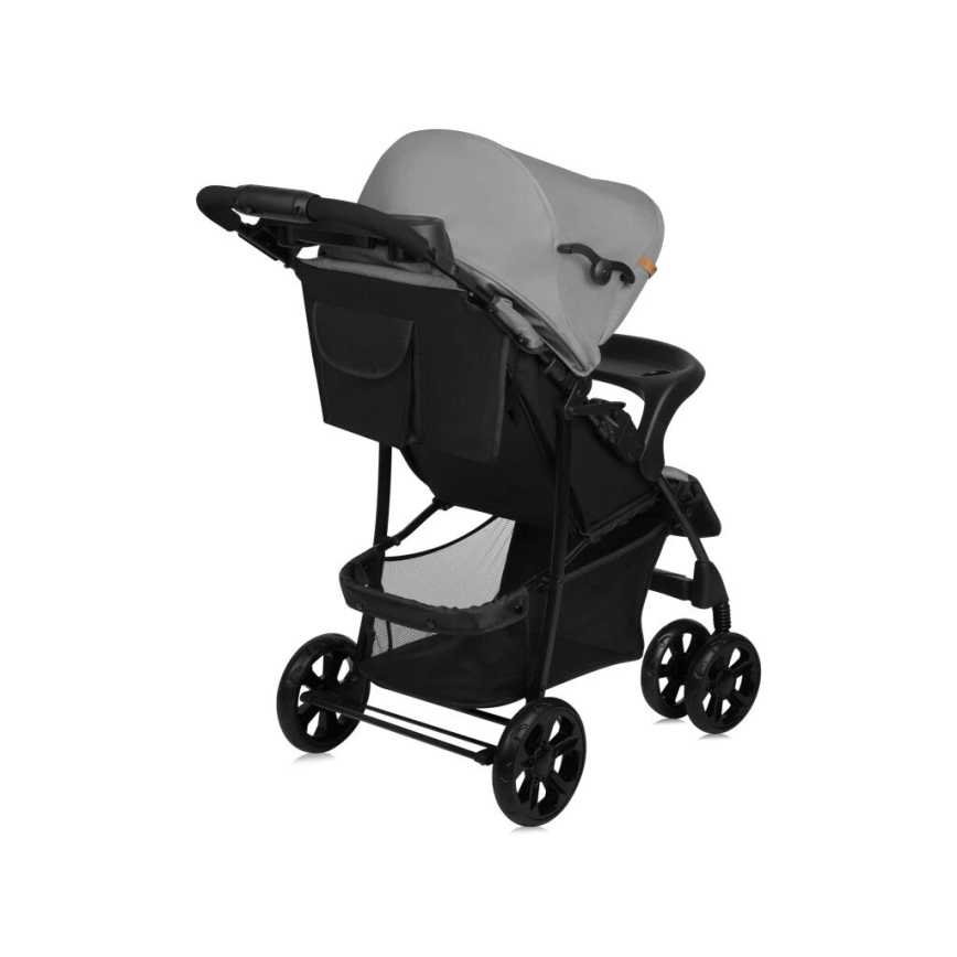 Lionelo - Kinderwagen EMMA PLUS grau/schwarz