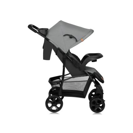 Lionelo - Kinderwagen EMMA PLUS grau/schwarz