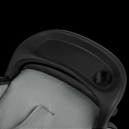 Lionelo - Kinderwagen EMMA PLUS grau/schwarz