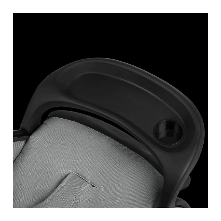Lionelo - Kinderwagen EMMA PLUS grau/schwarz