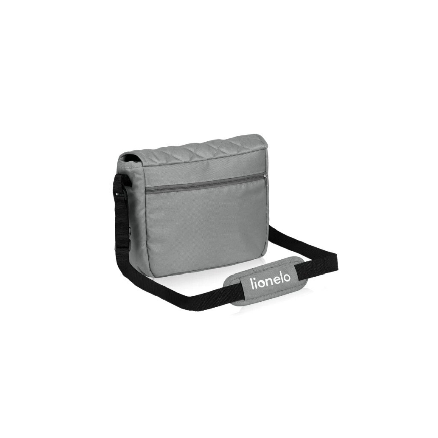 Lionelo - Kinderwagen EMMA PLUS grau/schwarz