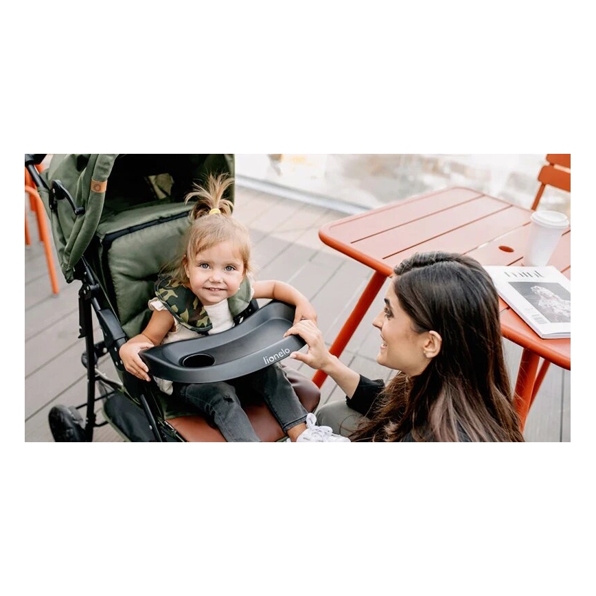 Lionelo - Kinderwagen EMMA PLUS grün