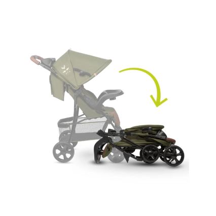 Lionelo - Kinderwagen EMMA PLUS grün