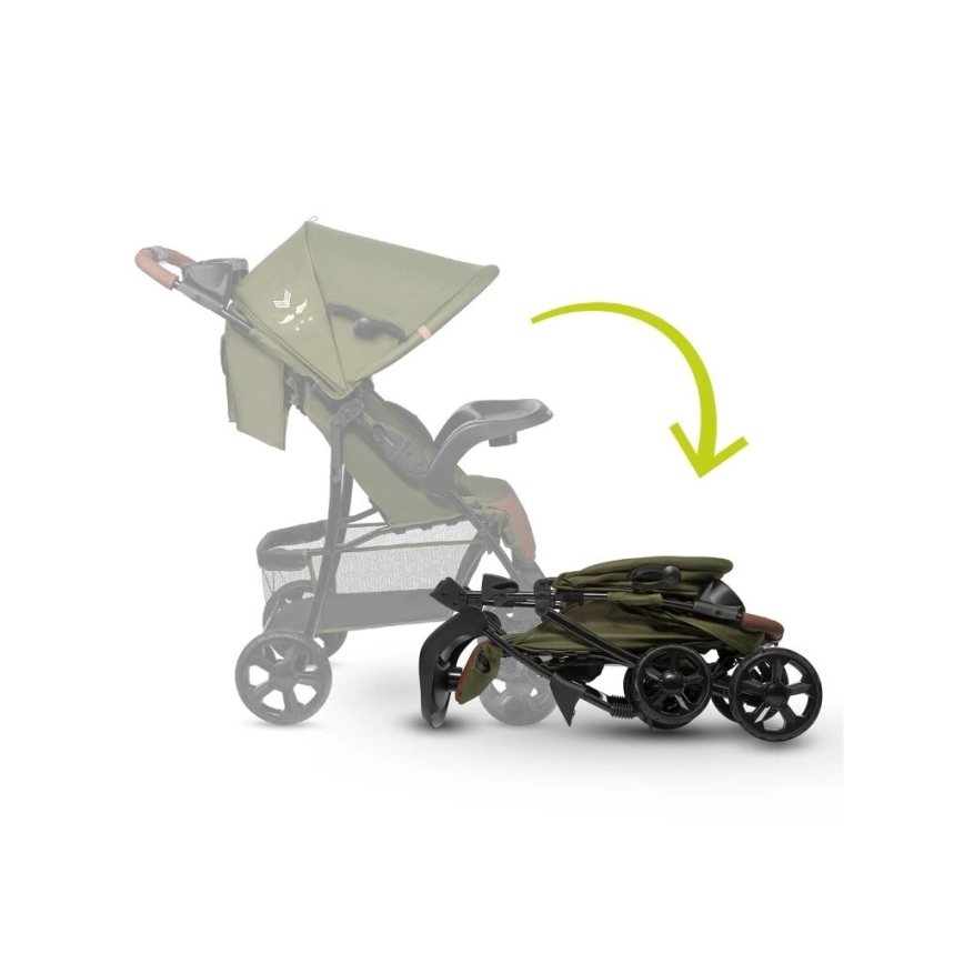 Lionelo - Kinderwagen EMMA PLUS grün