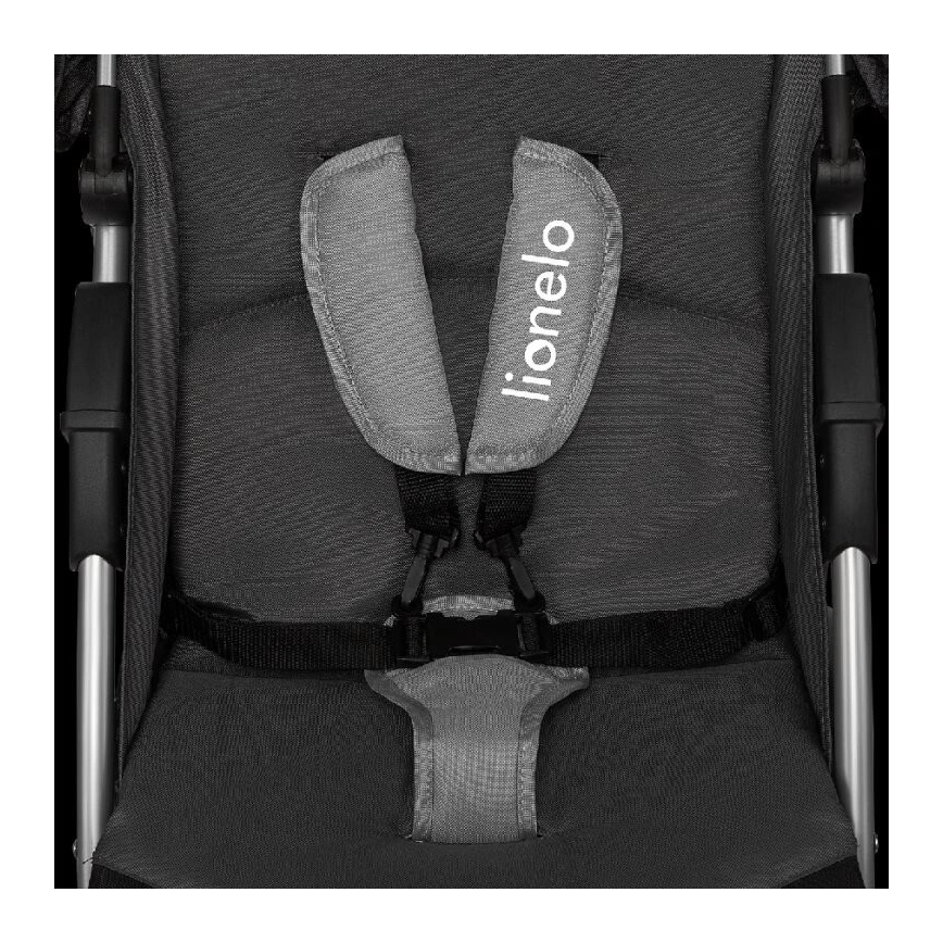 Lionelo - Kinderwagen EMMA PLUS schwarz