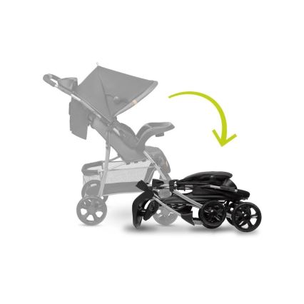 Lionelo - Kinderwagen EMMA PLUS schwarz