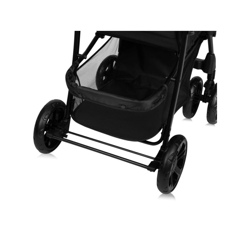 Lionelo - Kinderwagen EMMA PLUS ziegelrot/schwarz