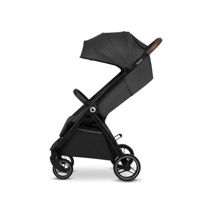 Lionelo - Kinderwagen INGRID dunkelgrau/schwarz