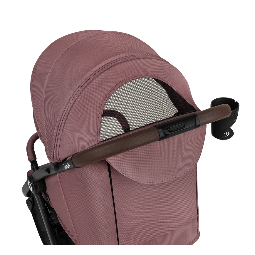 Lionelo - Kinderwagen INGRID Rosa-Mauve