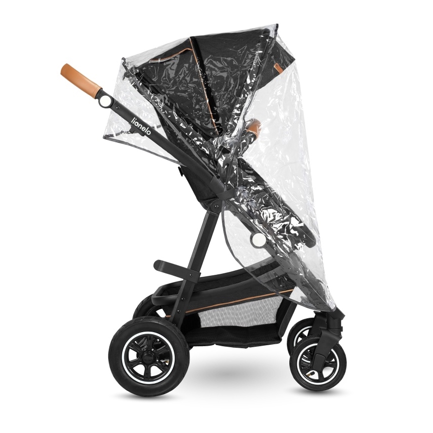 Lionelo - Kombi-Kinderwagen 2-in-1 AMBER Grau-Graphit