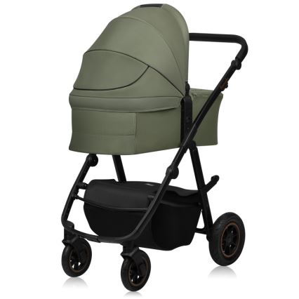 Lionelo - Kombi-Kinderwagen 2-in-1 AMBER PLUS Green Forest