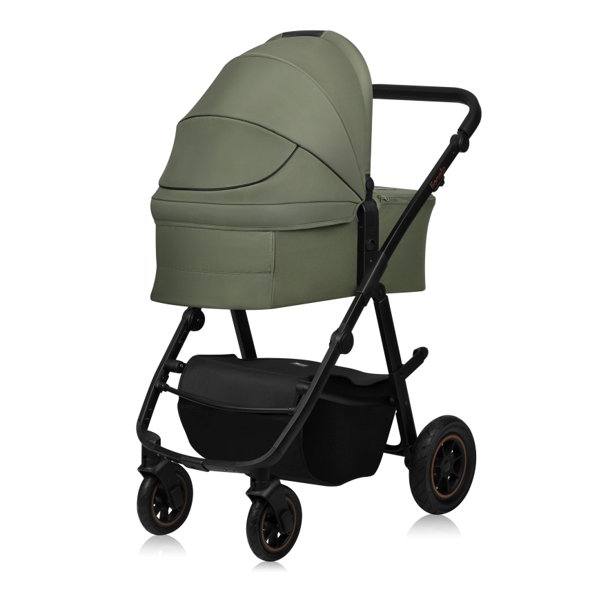 Lionelo - Kombi-Kinderwagen 2-in-1 AMBER PLUS Green Forest