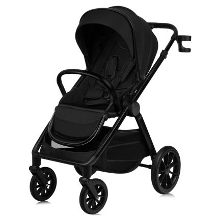 Lionelo - Kombi-Kinderwagen 2-in-1 LAYLA Black Onyx