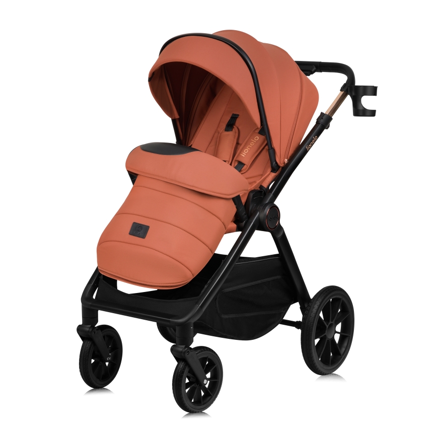 Lionelo - Kombi-Kinderwagen 2-in-1 LAYLA Braun Rost