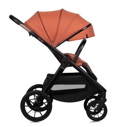 Lionelo - Kombi-Kinderwagen 2-in-1 LAYLA Braun Rost