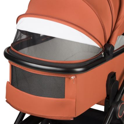 Lionelo - Kombi-Kinderwagen 2-in-1 LAYLA Braun Rost