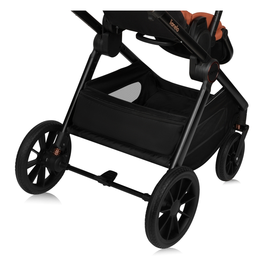 Lionelo - Kombi-Kinderwagen 2-in-1 LAYLA Braun Rost