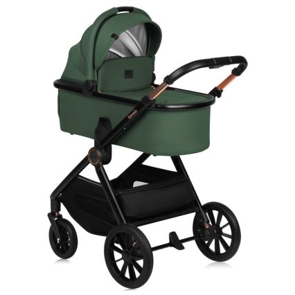 Lionelo - Kombi-Kinderwagen 2-in-1 LAYLA Green Forest