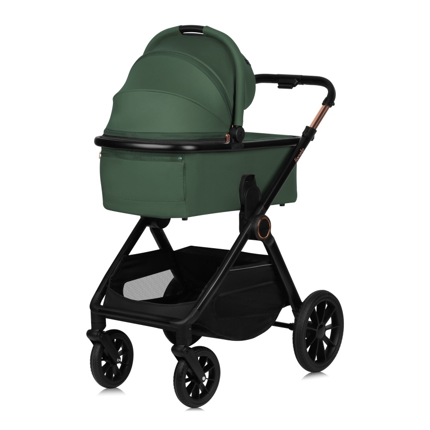 Lionelo - Kombi-Kinderwagen 2-in-1 LAYLA Green Forest