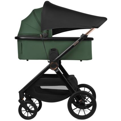 Lionelo - Kombi-Kinderwagen 2-in-1 LAYLA Green Forest