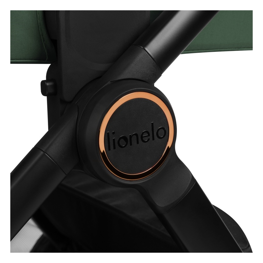 Lionelo - Kombi-Kinderwagen 2-in-1 LAYLA Green Forest