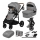 Lionelo - Kombi-Kinderwagen 2-in-1 MARI TOUR Grey Stone
