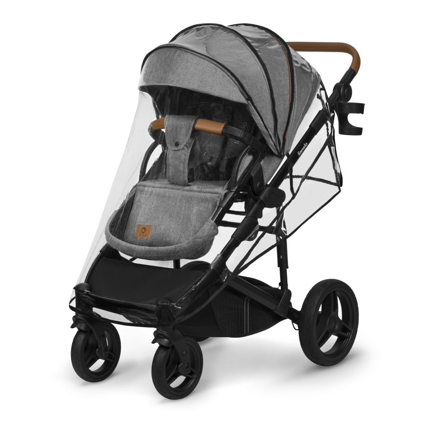 Lionelo - Kombi-Kinderwagen 2-in-1 MARI TOUR Grey Stone