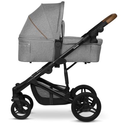 Lionelo - Kombi-Kinderwagen 2-in-1 MARI TOUR Grey Stone