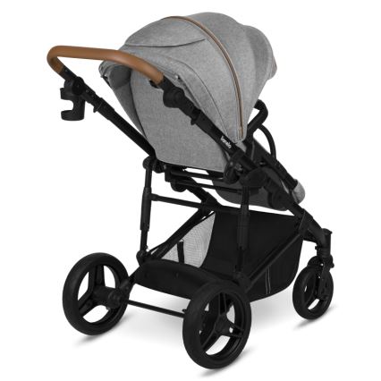 Lionelo - Kombi-Kinderwagen 2-in-1 MARI TOUR Grey Stone
