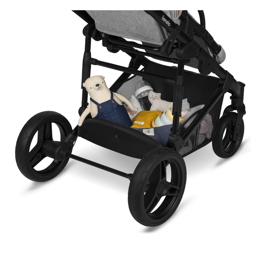 Lionelo - Kombi-Kinderwagen 2-in-1 MARI TOUR Grey Stone