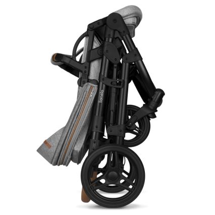 Lionelo - Kombi-Kinderwagen 2-in-1 MARI TOUR Grey Stone