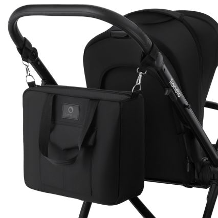 Lionelo - Kombi-Kinderwagen 2-in-1 MERIL Black Onyx