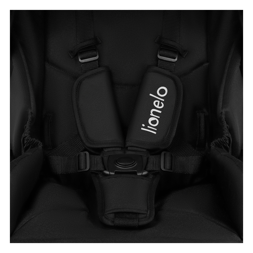 Lionelo - Kombi-Kinderwagen 2-in-1 MERIL Black Onyx