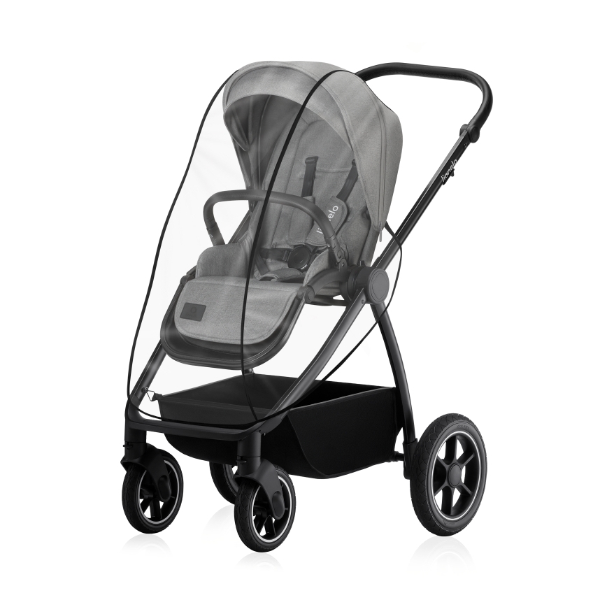 Lionelo - Kombi-Kinderwagen 2-in-1 MERIL Grey Stone
