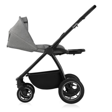 Lionelo - Kombi-Kinderwagen 2-in-1 MERIL Grey Stone