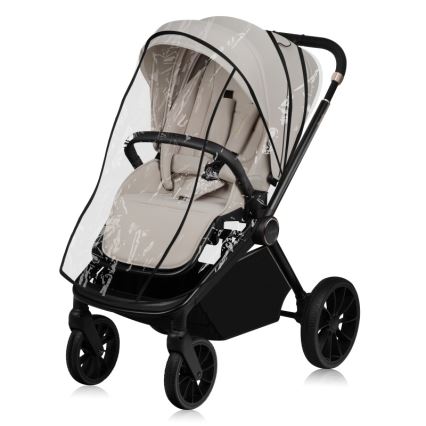 Lionelo - Kombi-Kinderwagen 2-in-1 MIKA PLUS Beige Sand