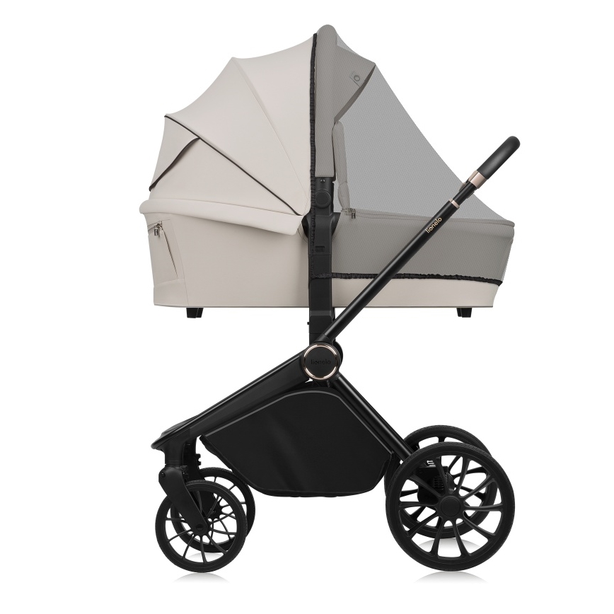 Lionelo - Kombi-Kinderwagen 2-in-1 MIKA PLUS Beige Sand