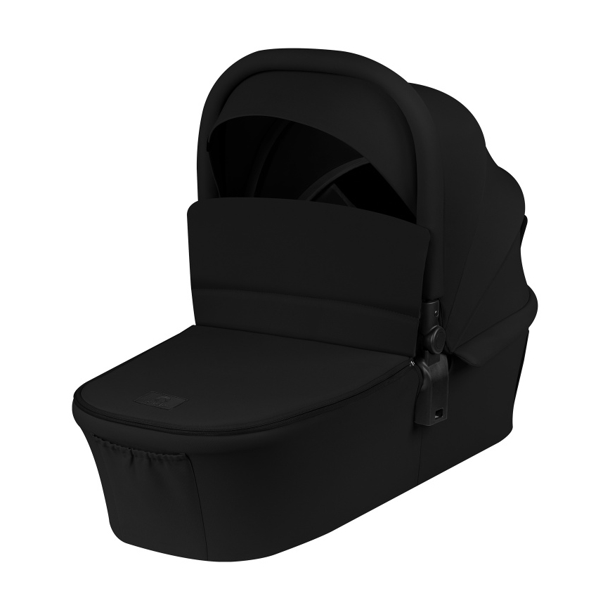 Lionelo - Kombi-Kinderwagen 2-in-1 MIKA PLUS Black Onyx