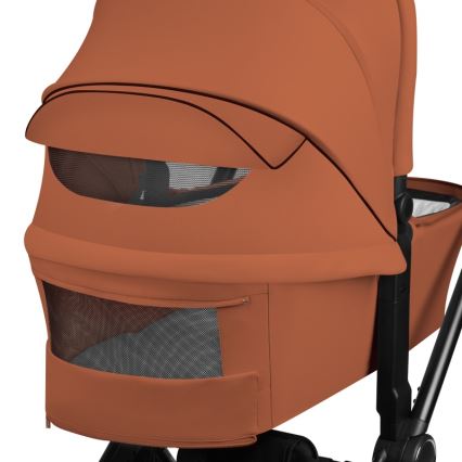Lionelo - Kombi-Kinderwagen 2-in-1 MIKA PLUS Brown Rust