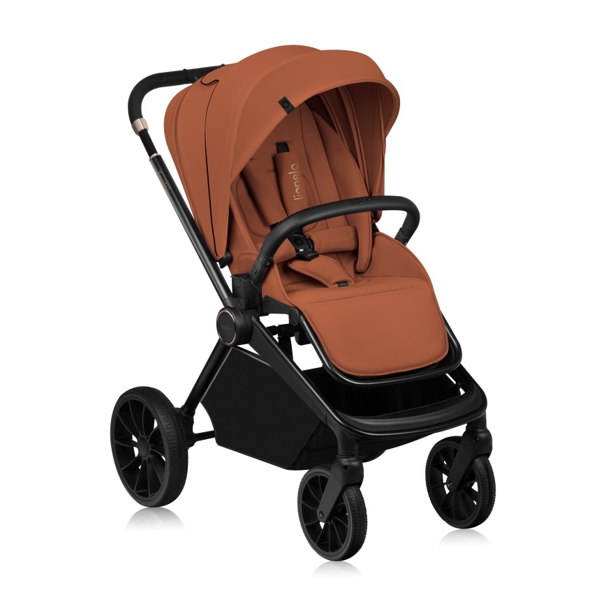 Lionelo - Kombi-Kinderwagen 2-in-1 MIKA PLUS Brown Rust