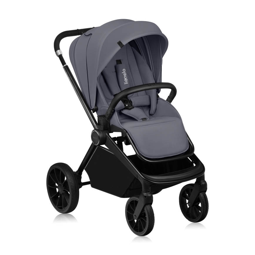 Lionelo - Kombi-Kinderwagen 2-in-1 MIKA PLUS Grey Stone