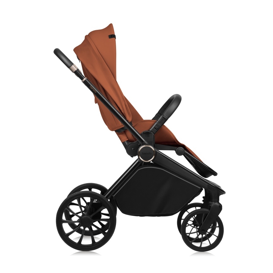 Lionelo - Kombi-Kinderwagen 2-in-1 MIKA PLUS Rostbraun