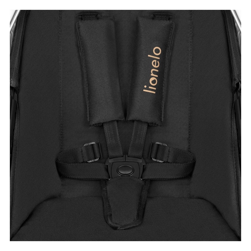 Lionelo - Kombi-Kinderwagen 3-in-1 AMBER Black Onyx