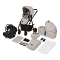 Lionelo - Kombi-Kinderwagen 3-in-1 AMBER PLUS Sandbeige