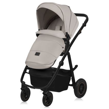 Lionelo - Kombi-Kinderwagen 3-in-1 AMBER PLUS Sandbeige