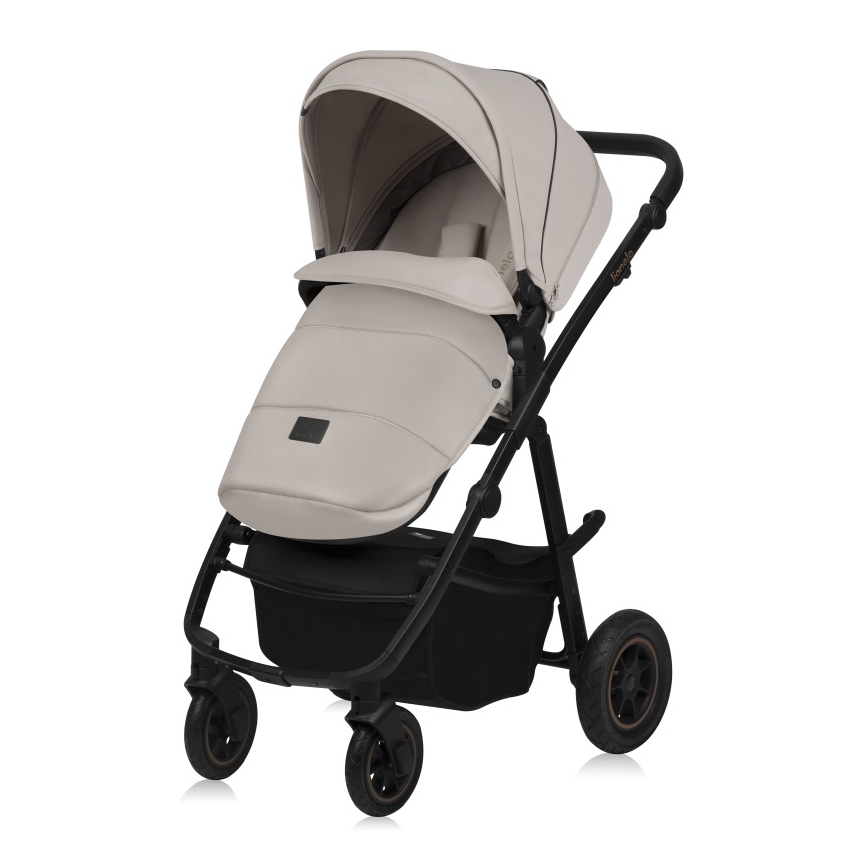 Lionelo - Kombi-Kinderwagen 3-in-1 AMBER PLUS Sandbeige
